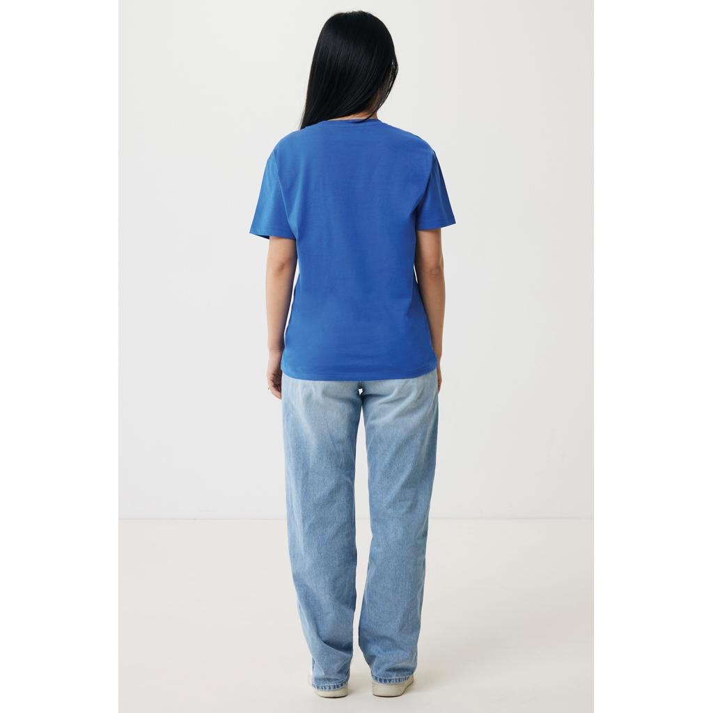 Tricou ușor pentru femei din bumbac reciclat Iqoniq Yala royal blue M