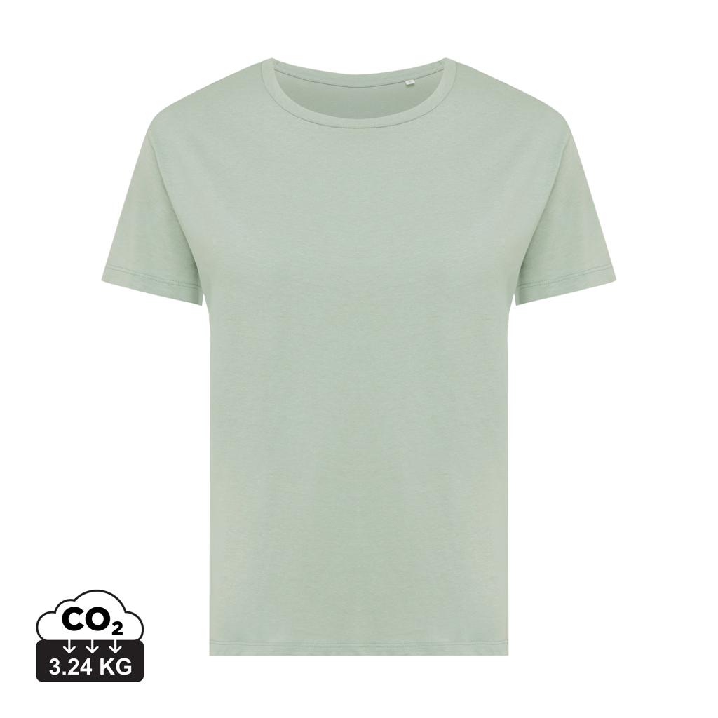 Tricou ușor pentru femei din bumbac reciclat Iqoniq Yala iceberg green 2XS