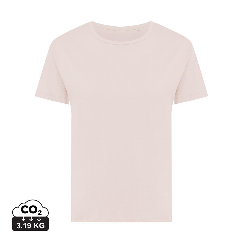 Tricou ușor pentru femei din bumbac reciclat Iqoniq Yala cloud pink XS