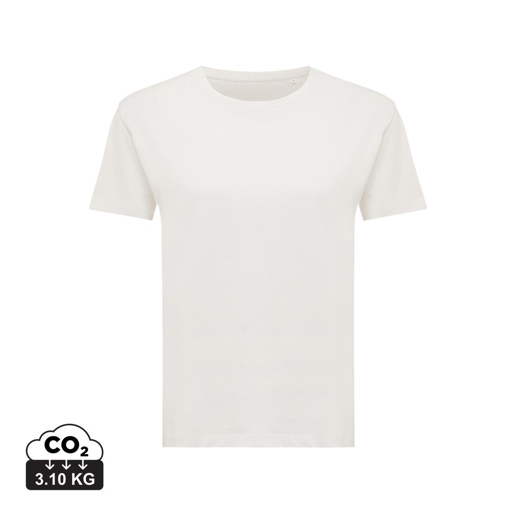 Tricou ușor pentru femei din bumbac reciclat Iqoniq Yala ivory white 2XS