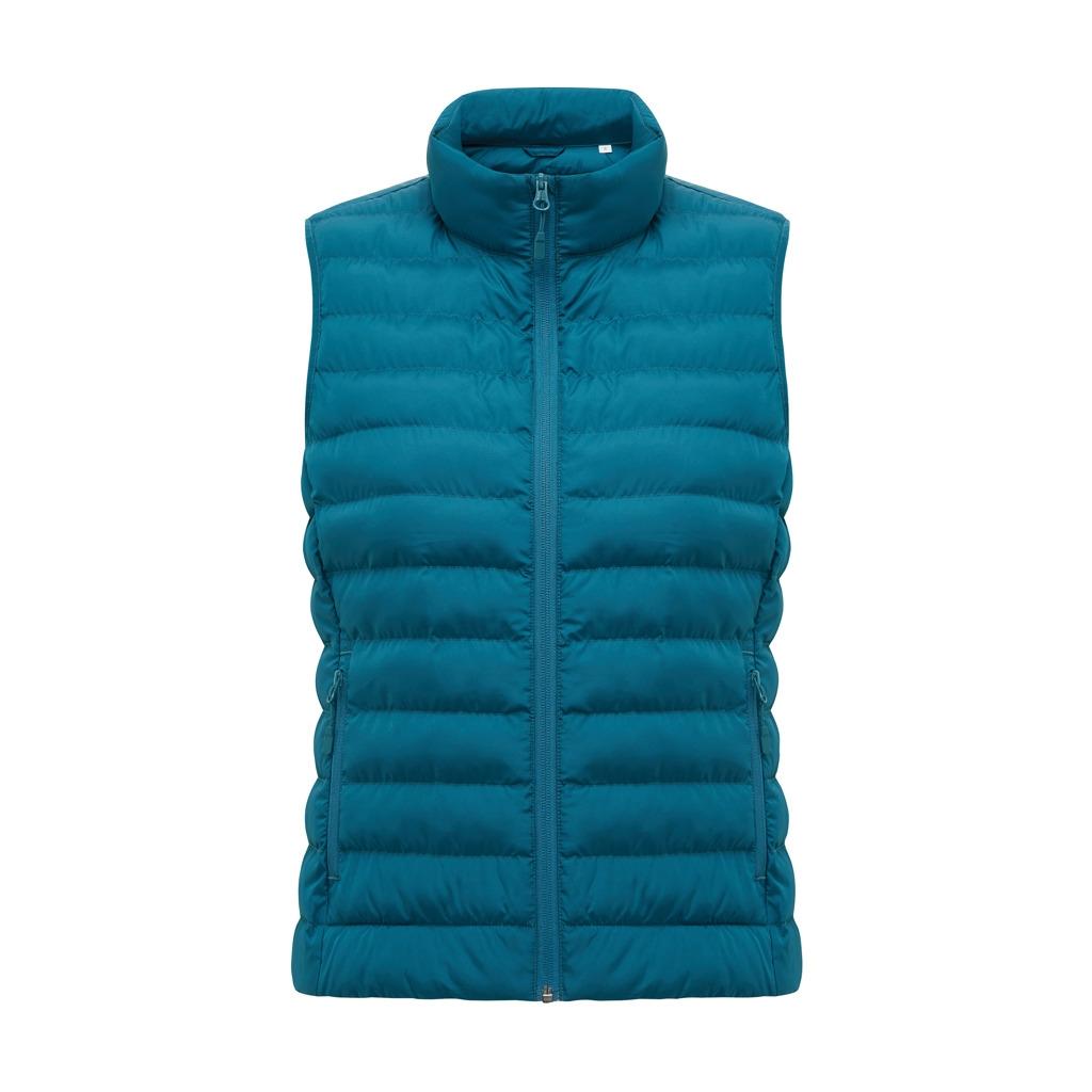 Vestă pentru femei din poliester reciclat Iqoniq Meru  dark teal