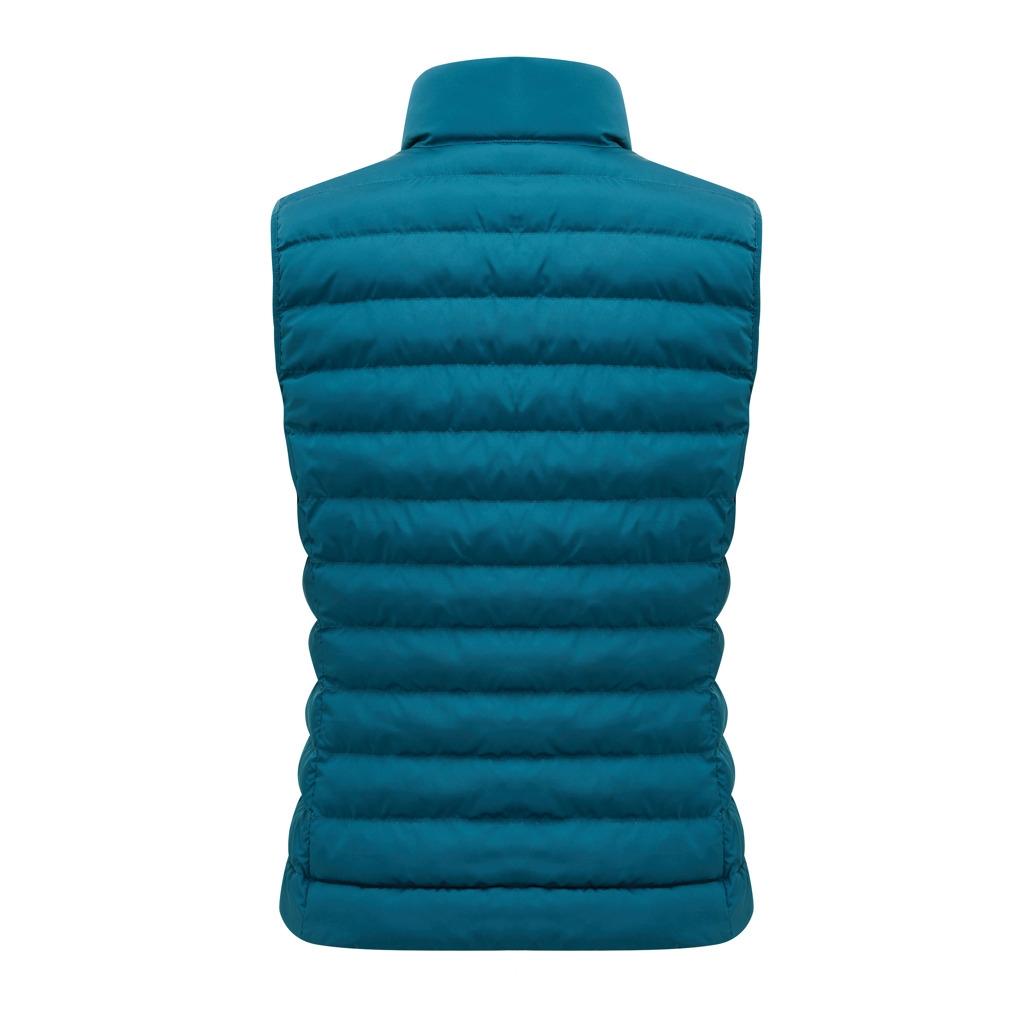 Vestă pentru femei din poliester reciclat Iqoniq Meru  dark teal