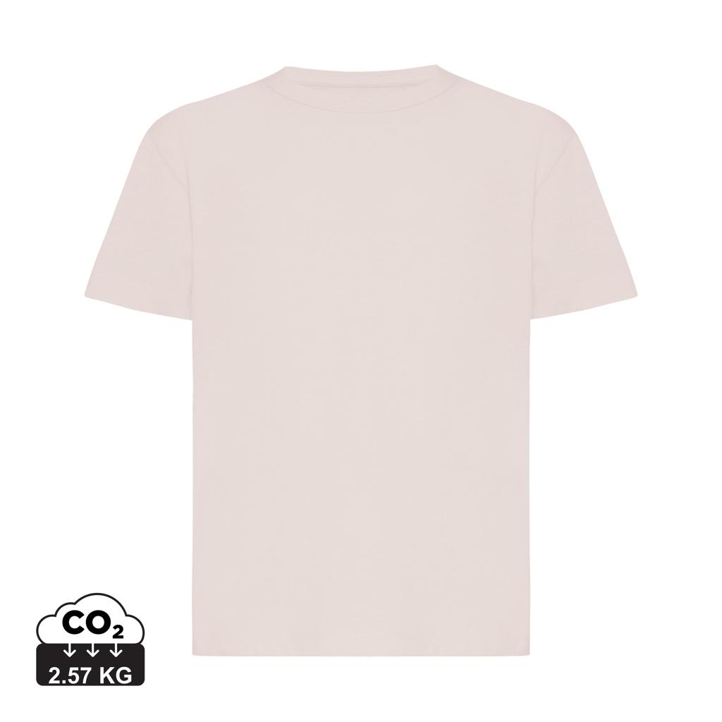 Tricou ușor pentru copii din bumbac reciclat Iqoniq Koli cloud pink 9 - 10 ani