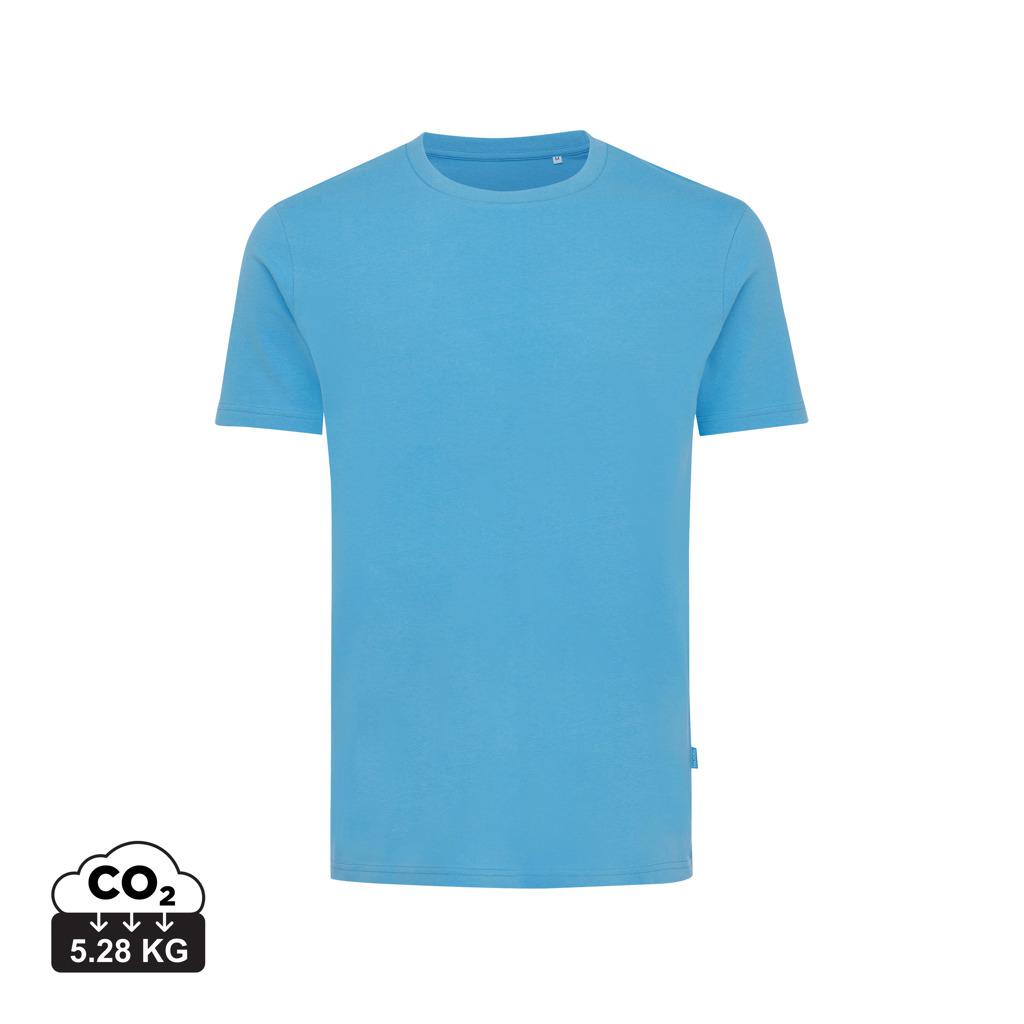 Tricou din bumbac reciclat Iqoniq Bryce tranquil blue