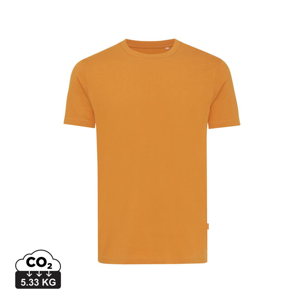 Tricou din bumbac reciclat Iqoniq Bryce sundial orange M