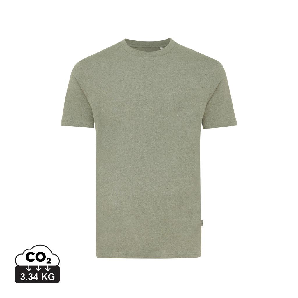 Tricou din bumbac reciclat, necolorat Iqoniq Manuel green XS