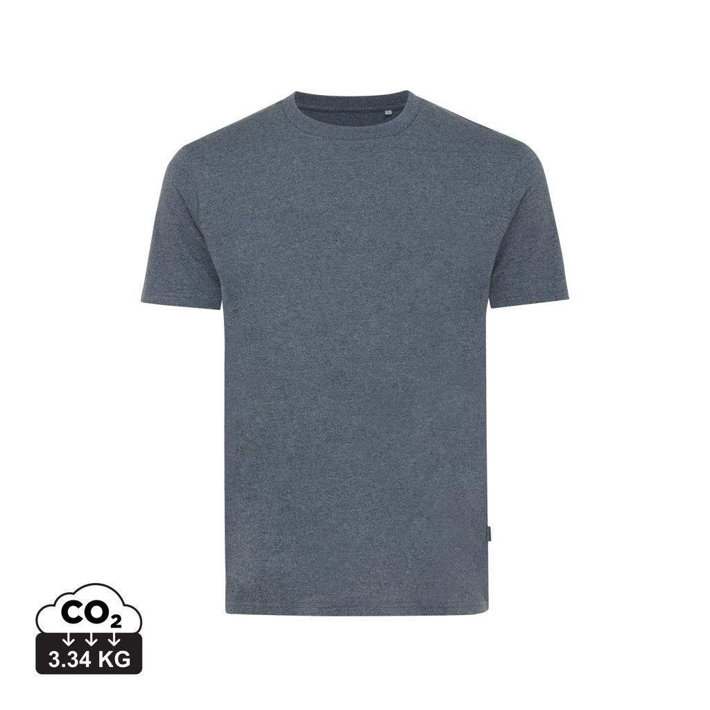 Tricou din bumbac reciclat, necolorat Iqoniq Manuel navy 2XS