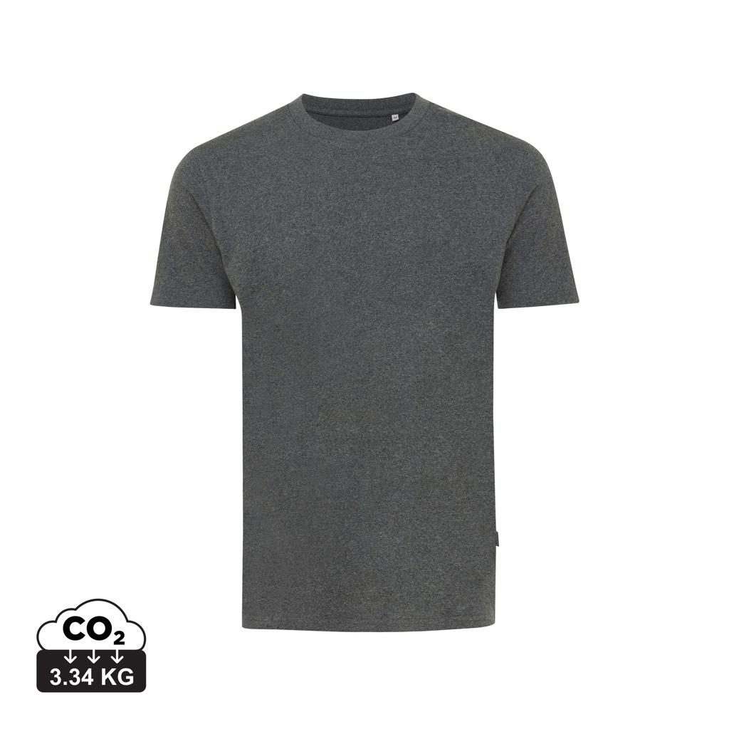 Tricou din bumbac reciclat, necolorat Iqoniq Manuel heather anthracite XS