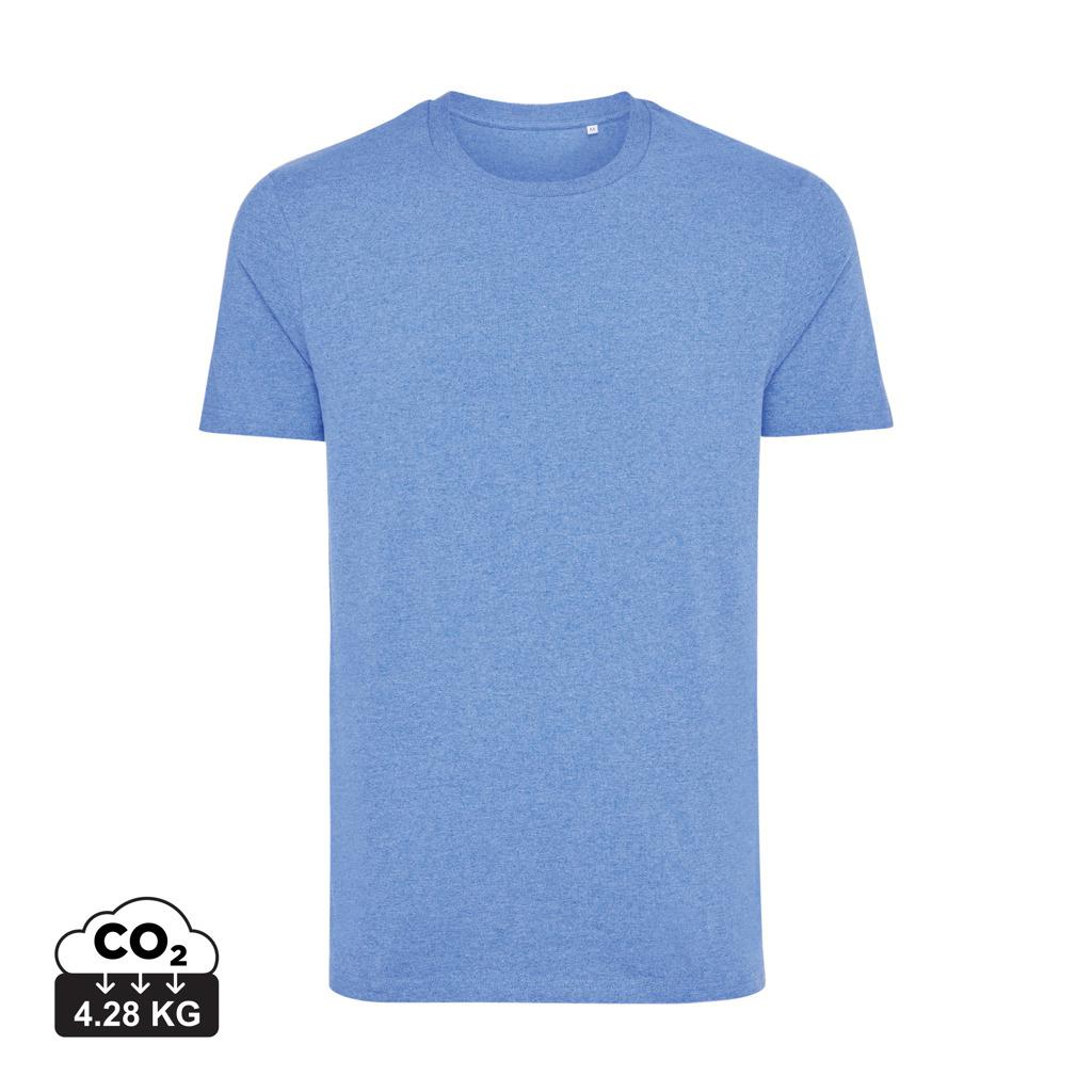 Tricou din bumbac reciclat, necolorat Iqoniq Manuel heather blue XS