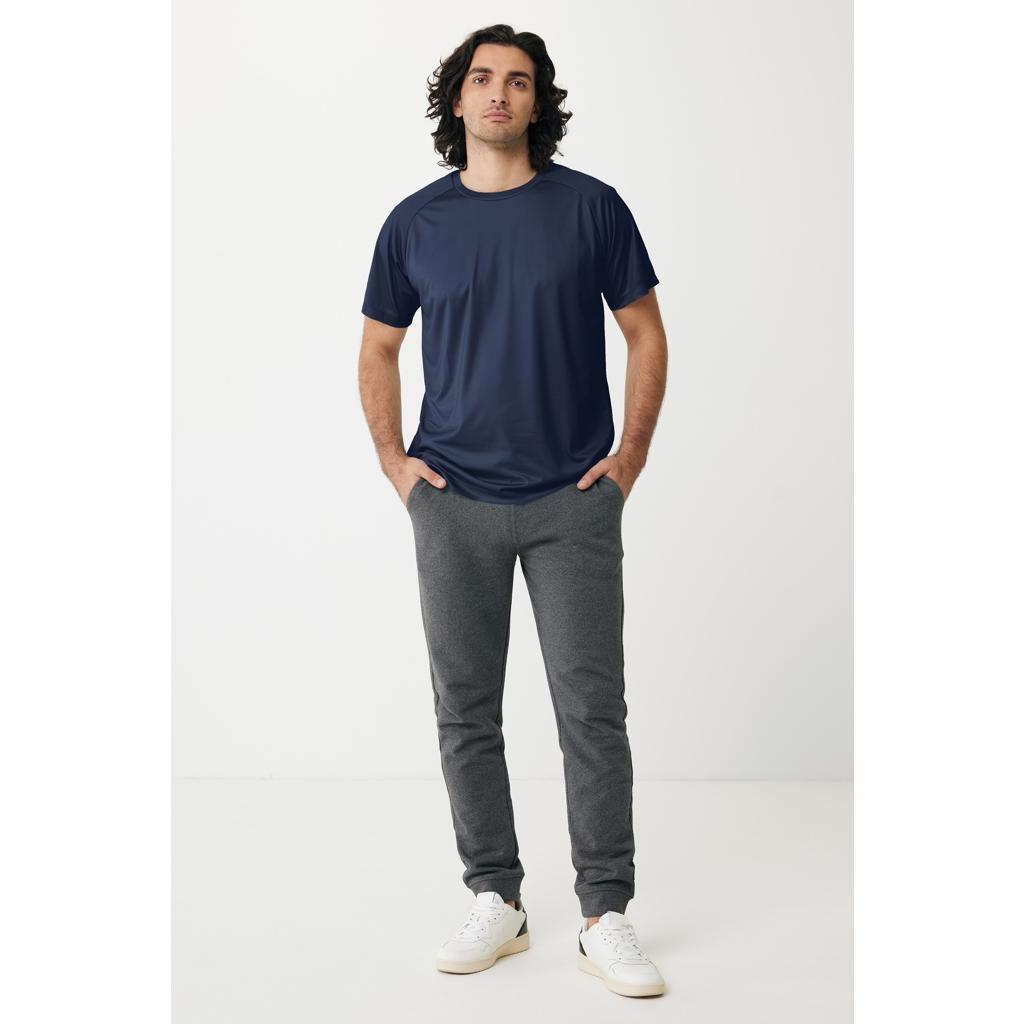 Tricou sport din poliester reciclat, cu uscare rapidă Iqoniq Tikal navy 5XL