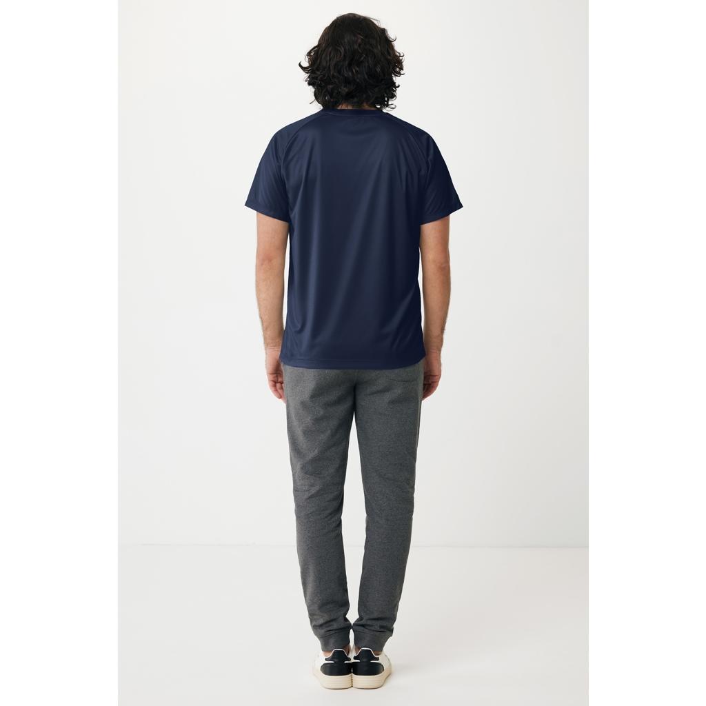 Tricou sport din poliester reciclat, cu uscare rapidă Iqoniq Tikal navy 5XL