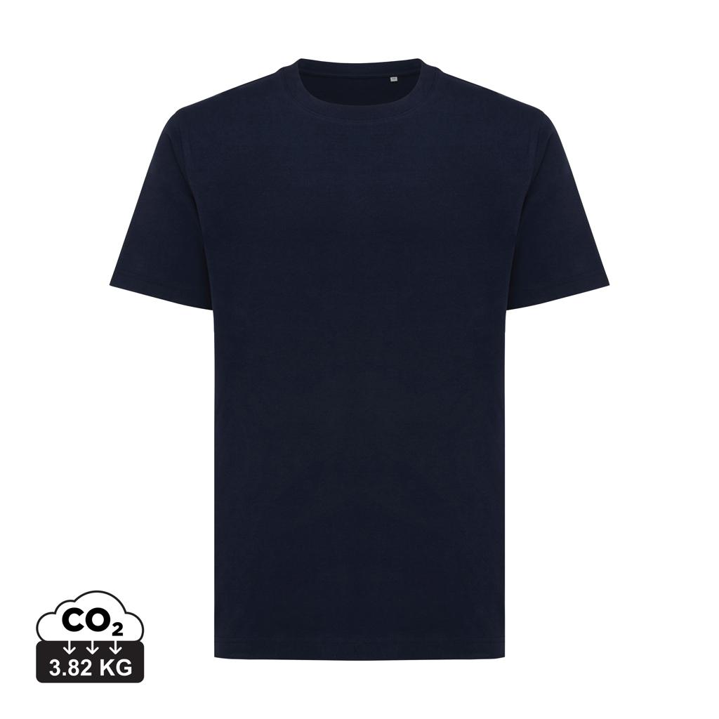 Tricou relaxat din bumbac reciclat Iqoniq Kakadu  navy S