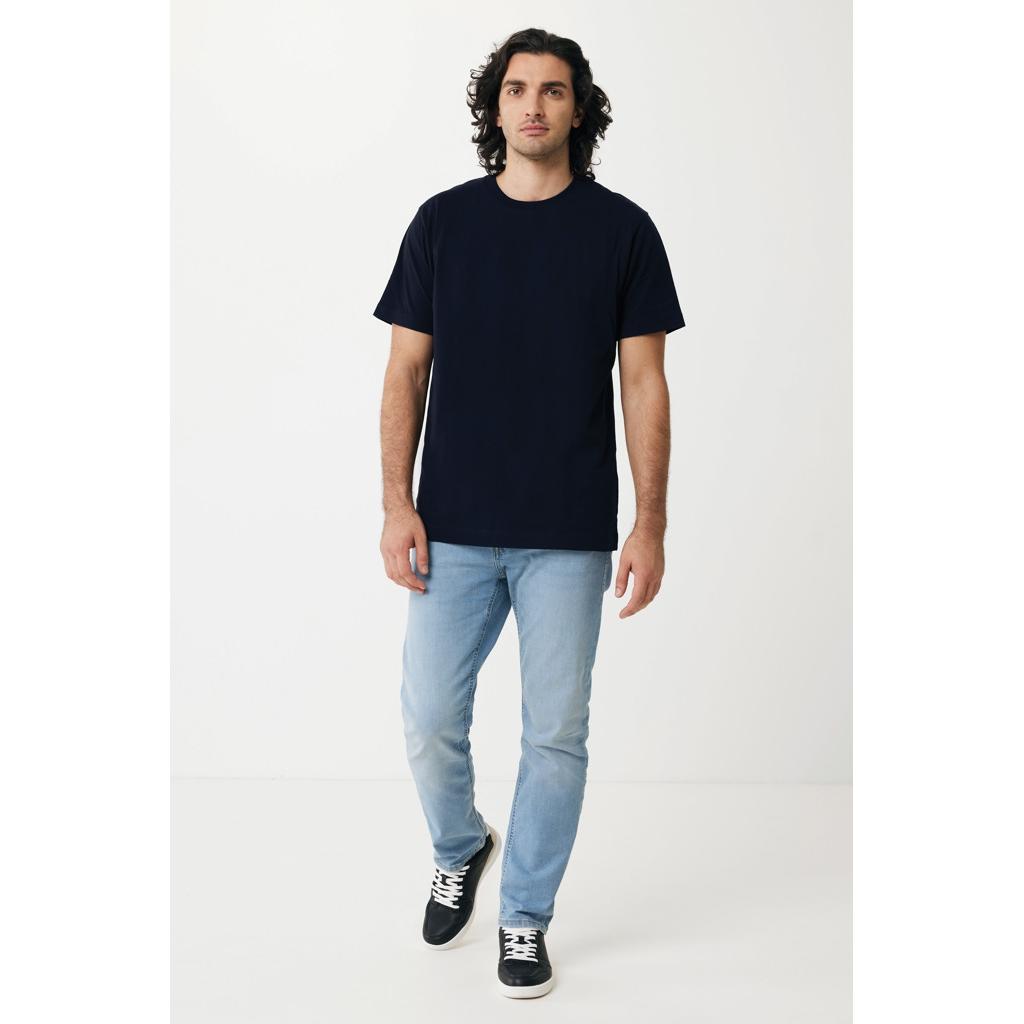 Tricou relaxat din bumbac reciclat Iqoniq Kakadu  navy M