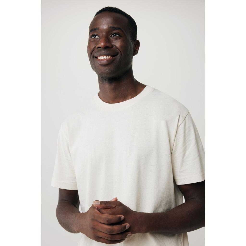 Tricou relaxat din bumbac reciclat Iqoniq Kakadu  natural raw 2XS