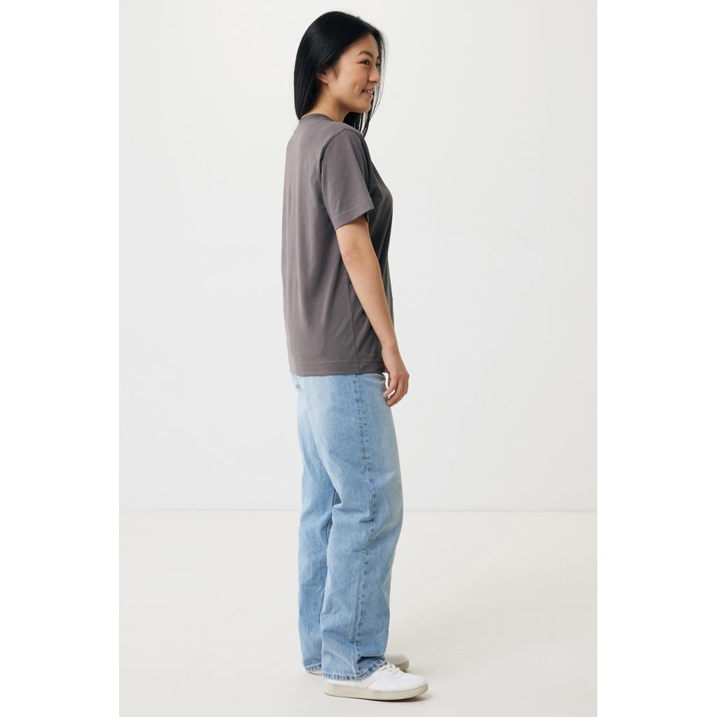 Tricou relaxat din bumbac reciclat Iqoniq Kakadu  anthracite 3XL