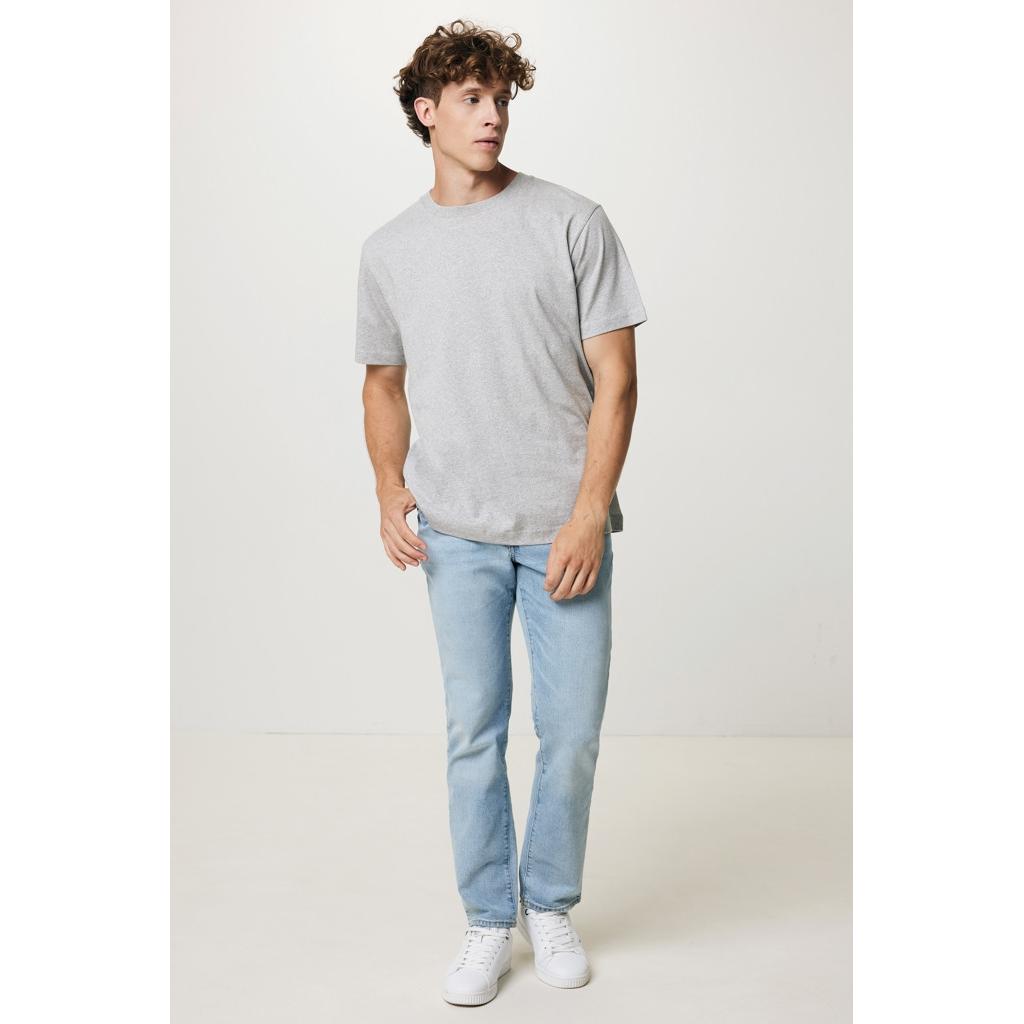 Tricou relaxat din bumbac reciclat Iqoniq Kakadu  heather grey 2XS