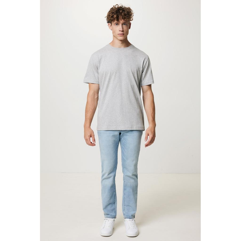 Tricou relaxat din bumbac reciclat Iqoniq Kakadu  heather grey 2XS