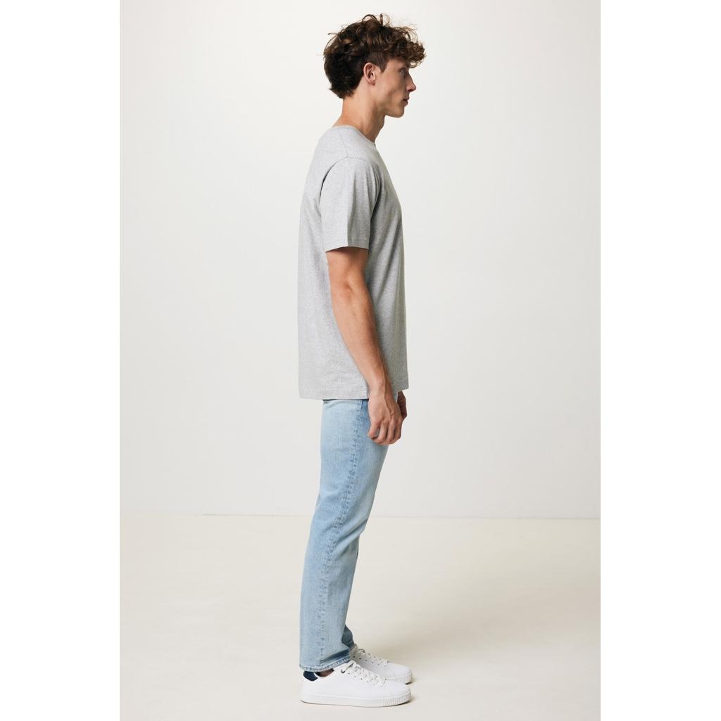 Tricou relaxat din bumbac reciclat Iqoniq Kakadu  heather grey 2XS