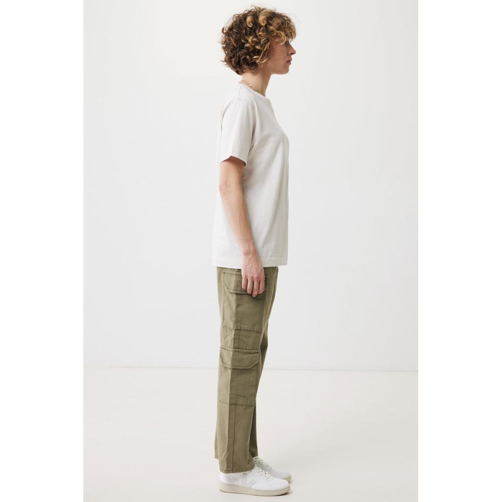 Tricou relaxat din bumbac reciclat Iqoniq Kakadu  ivory white XL