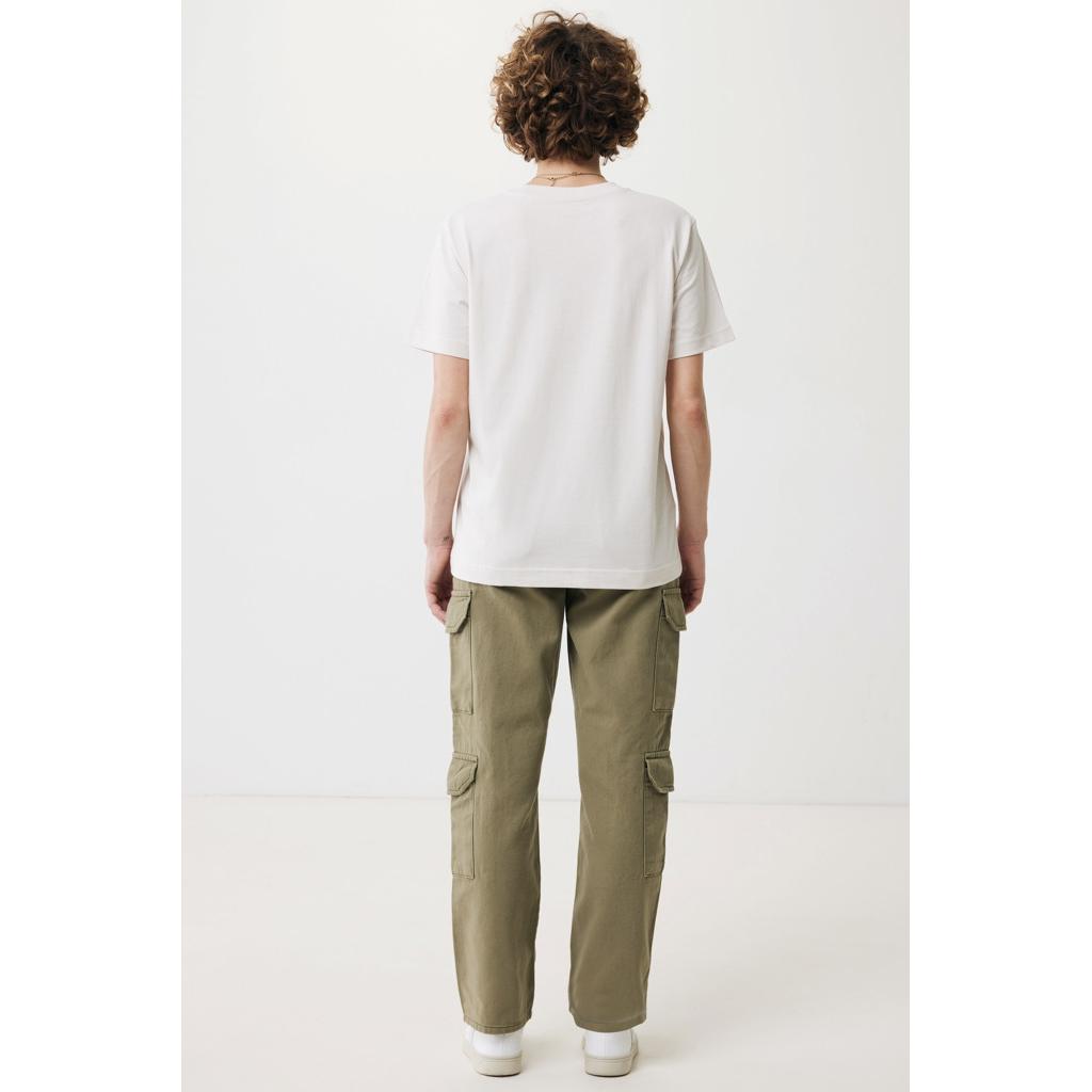 Tricou relaxat din bumbac reciclat Iqoniq Kakadu  ivory white XL