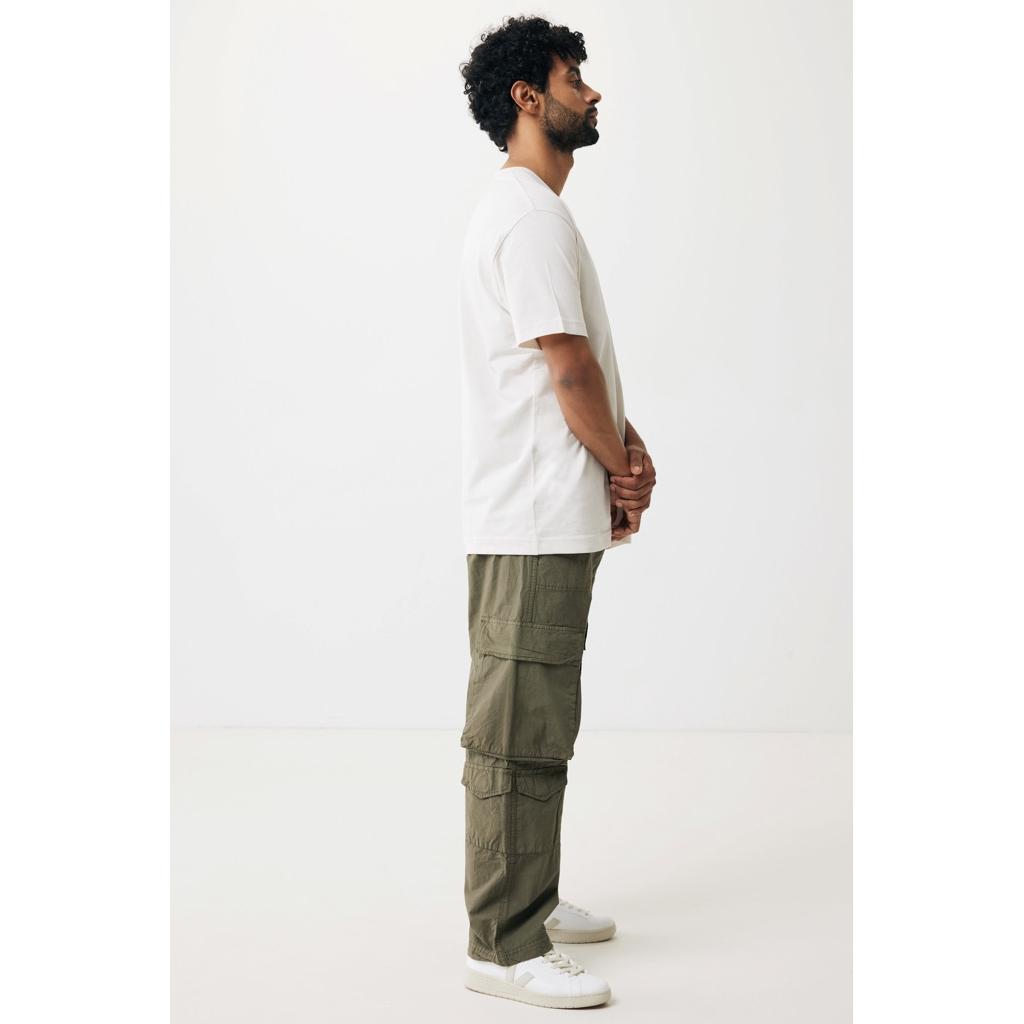 Tricou relaxat din bumbac reciclat Iqoniq Kakadu  ivory white XL