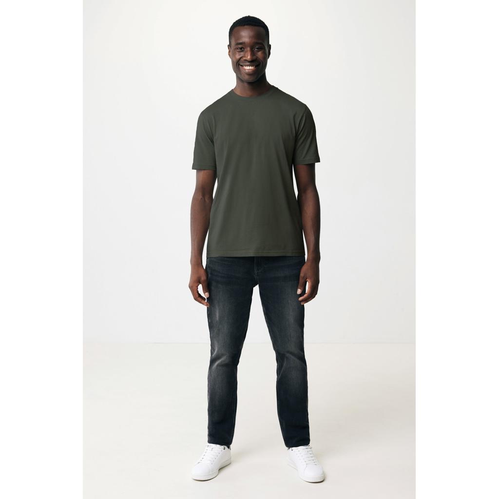 Tricou ușor din bumbac reciclat Iqoniq Sierra green 2XS