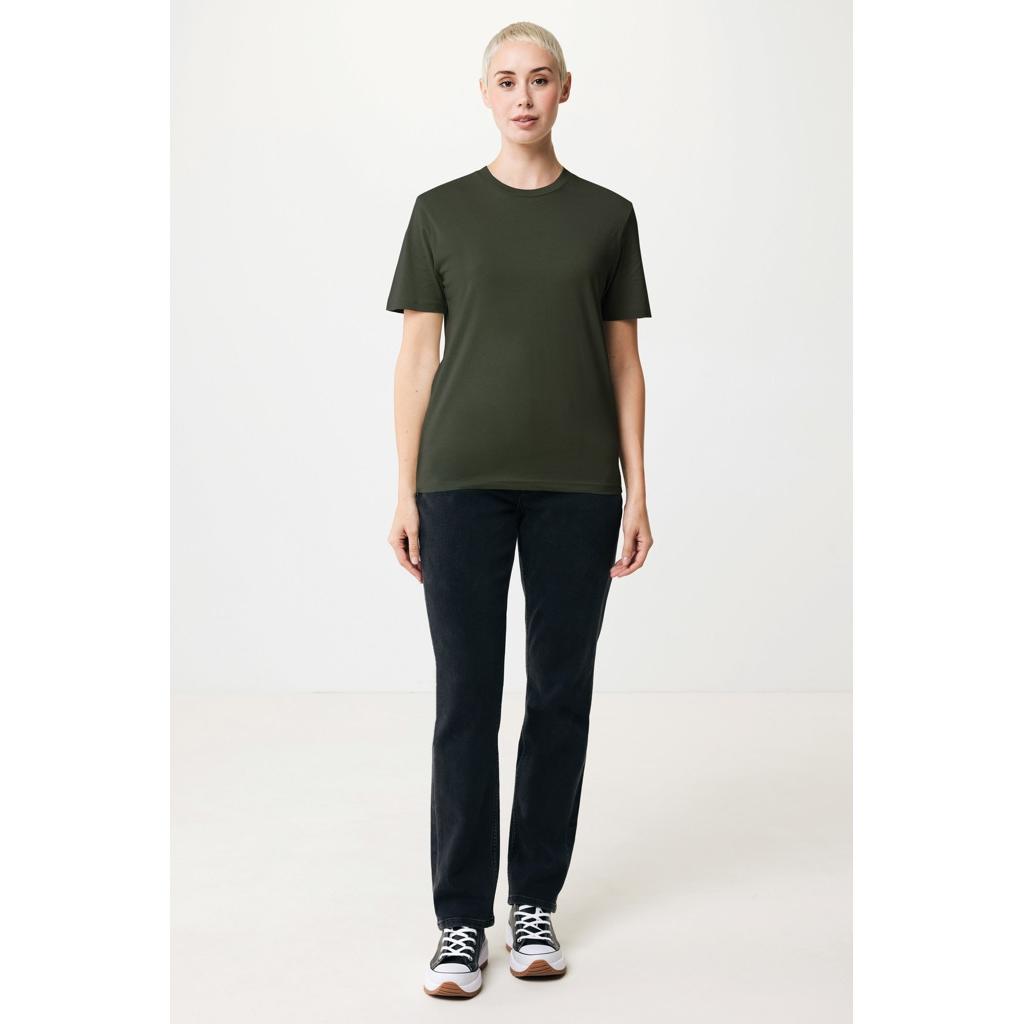 Tricou ușor din bumbac reciclat Iqoniq Sierra green 2XS