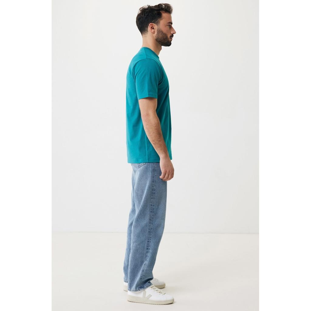 Tricou ușor din bumbac reciclat Iqoniq Sierra verdigris L