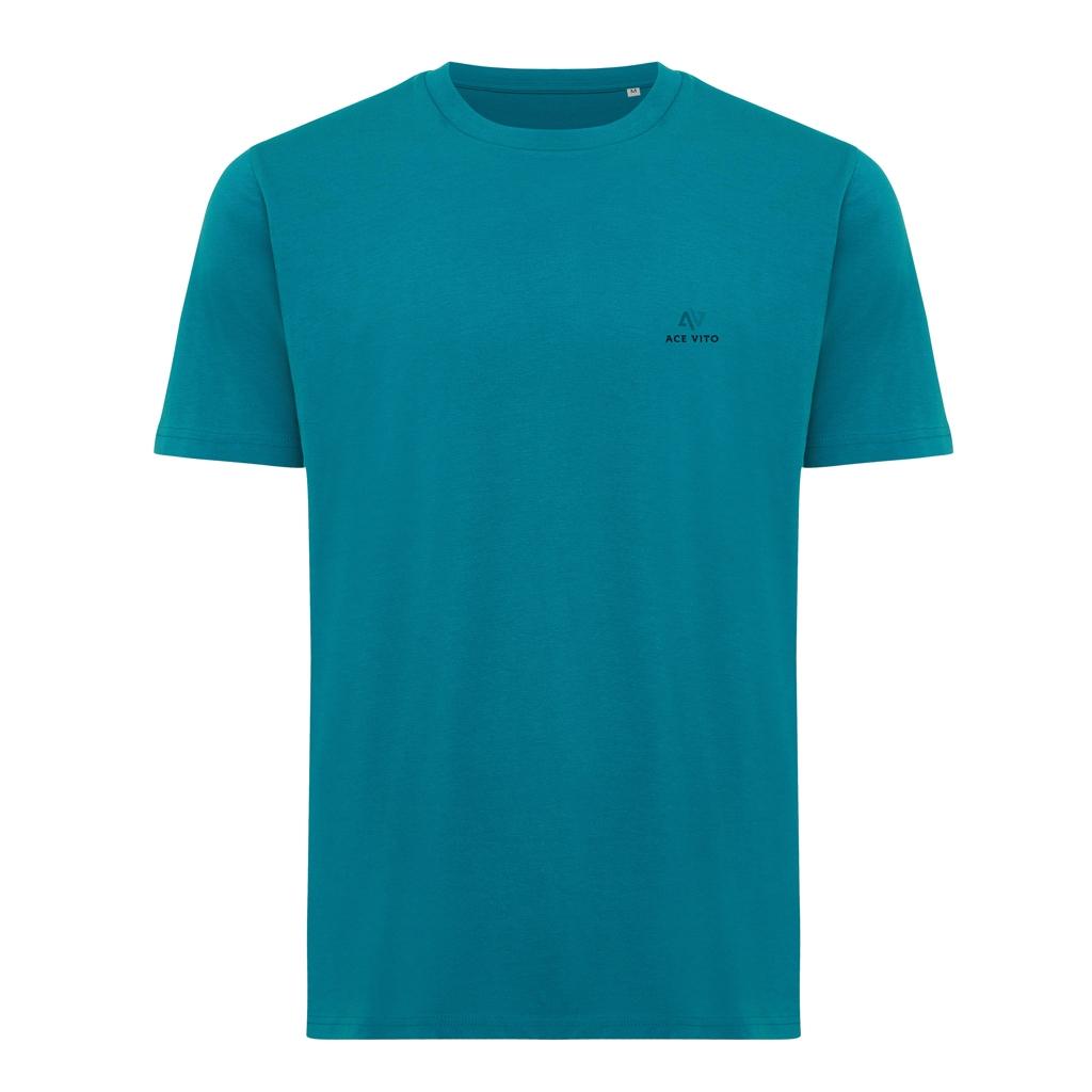 Tricou ușor din bumbac reciclat Iqoniq Sierra verdigris L