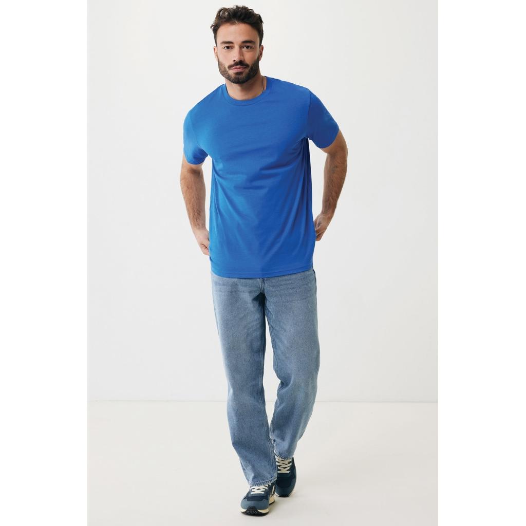 Tricou ușor din bumbac reciclat Iqoniq Sierra royal blue L