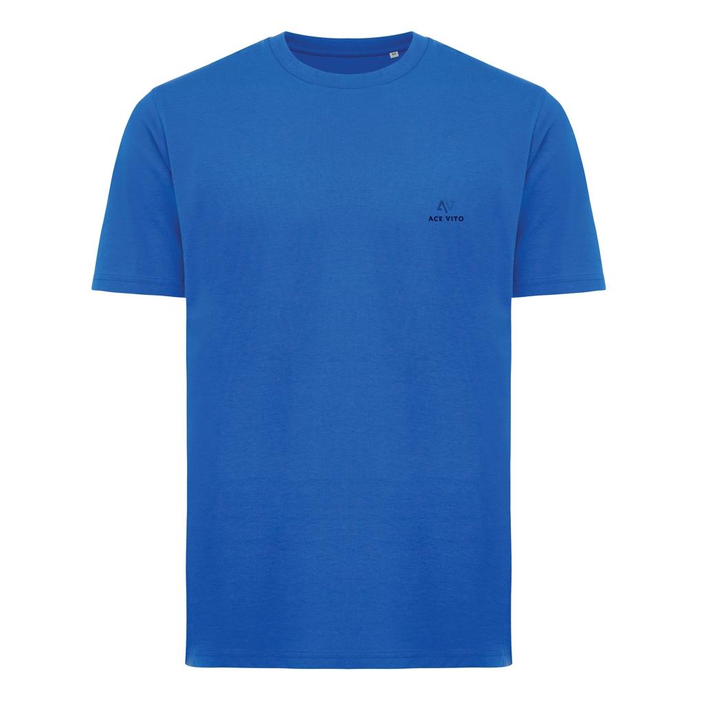 Tricou ușor din bumbac reciclat Iqoniq Sierra royal blue L
