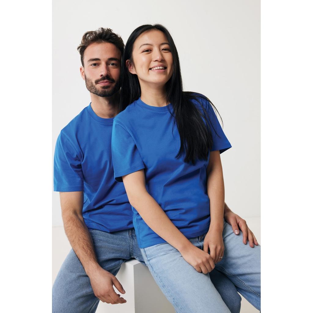 Tricou ușor din bumbac reciclat Iqoniq Sierra royal blue L