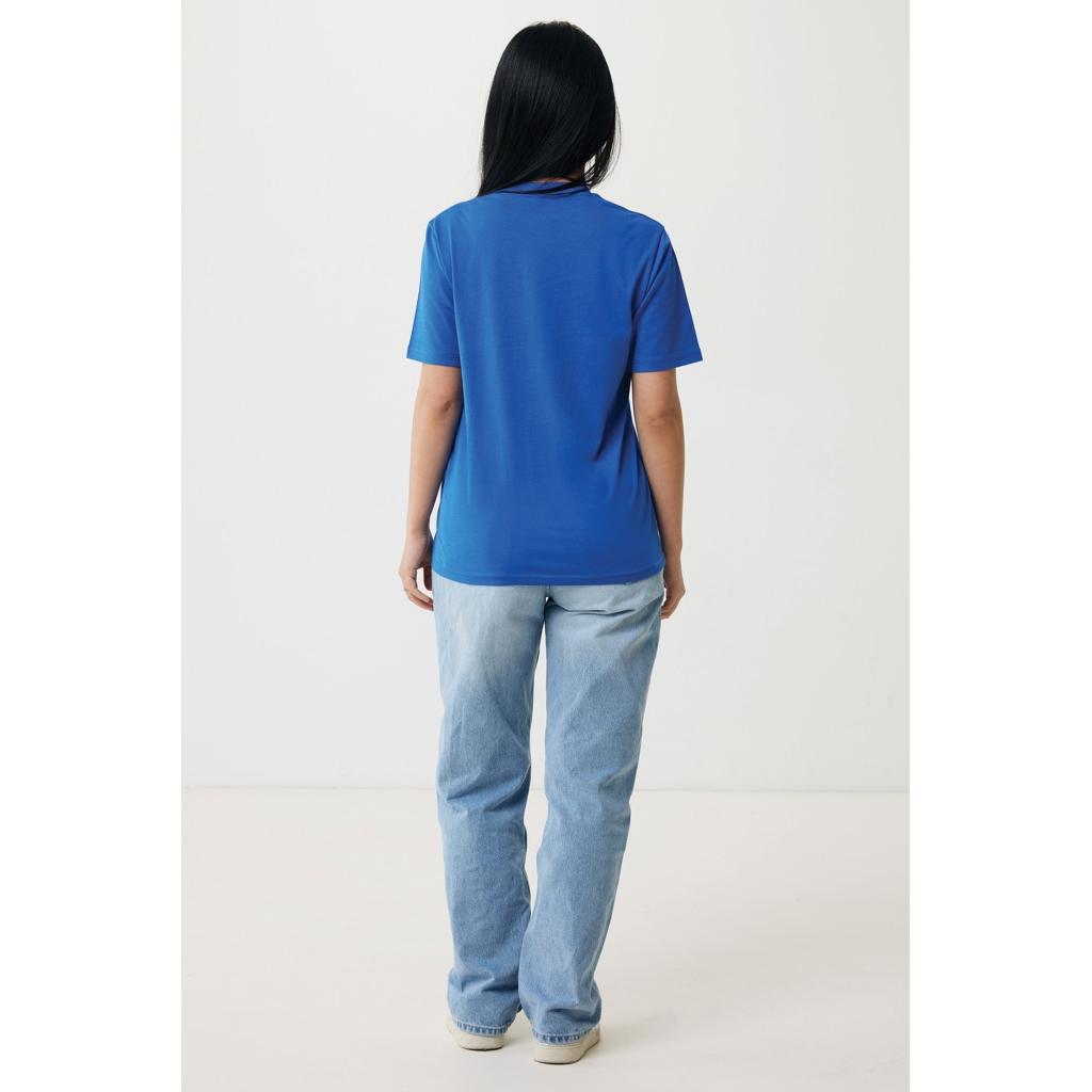 Tricou ușor din bumbac reciclat Iqoniq Sierra royal blue L