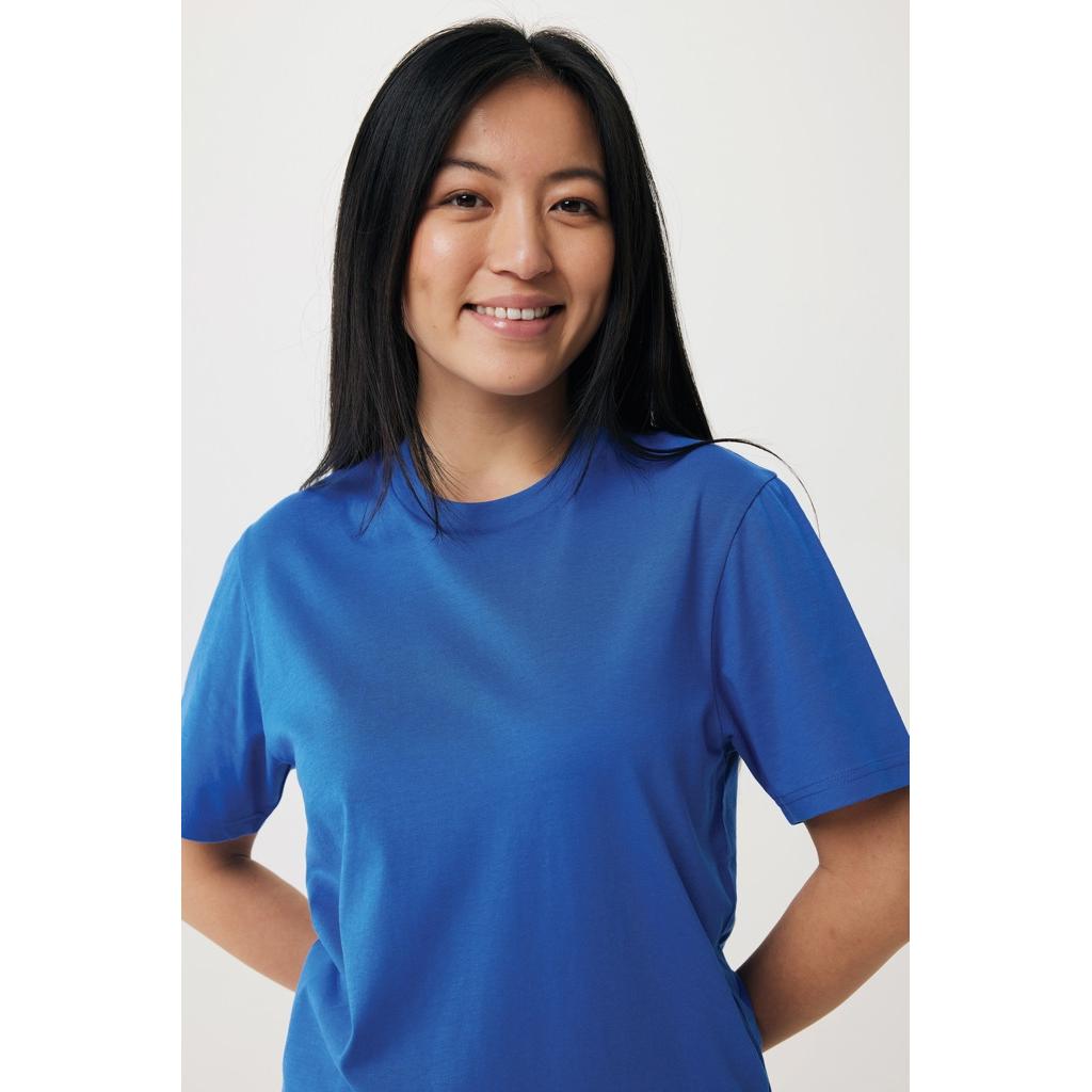 Tricou ușor din bumbac reciclat Iqoniq Sierra royal blue L