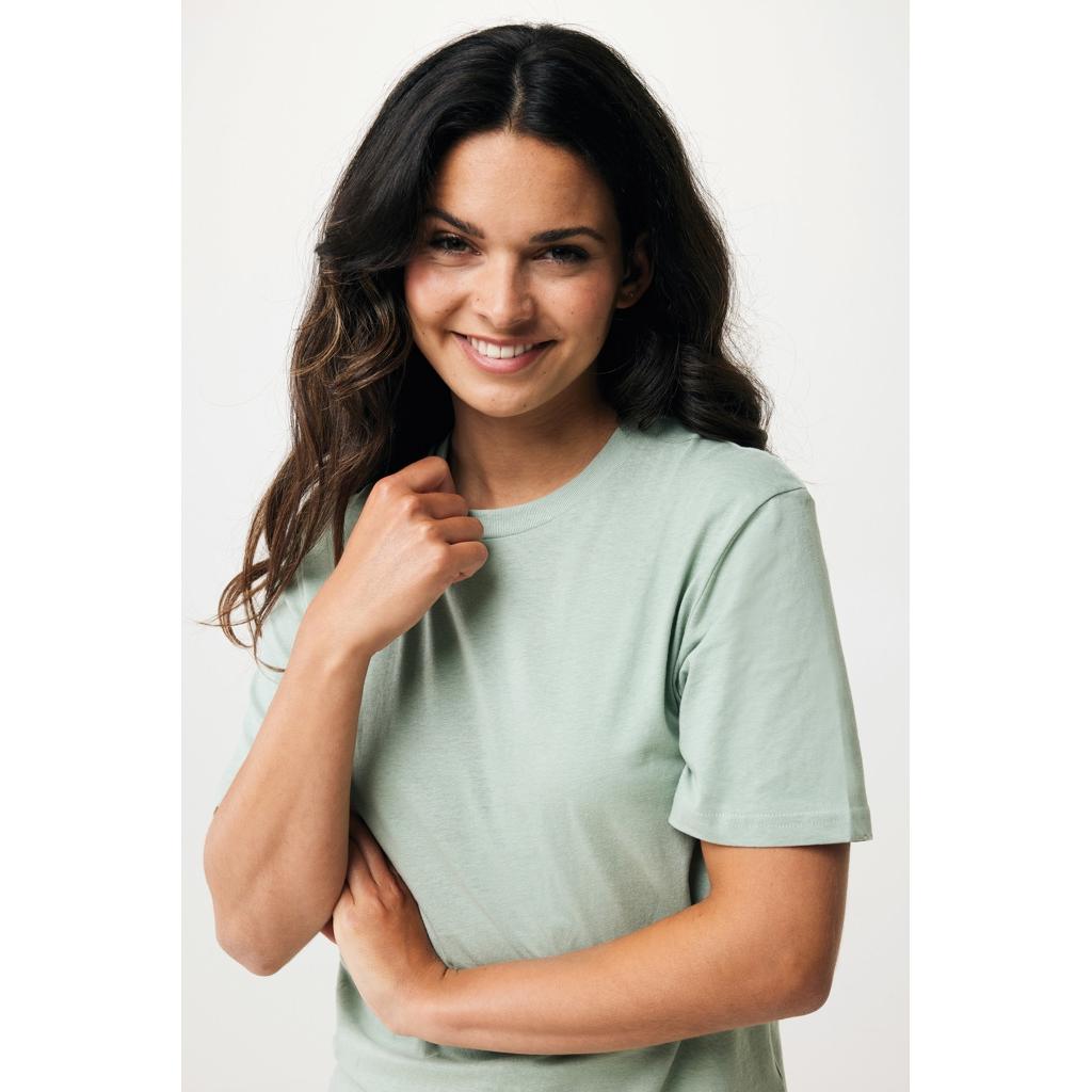 Tricou ușor din bumbac reciclat Iqoniq Sierra iceberg green XL