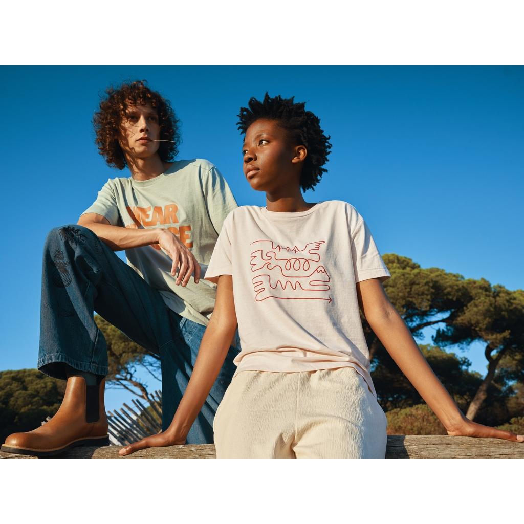 Tricou ușor din bumbac reciclat Iqoniq Sierra iceberg green XL