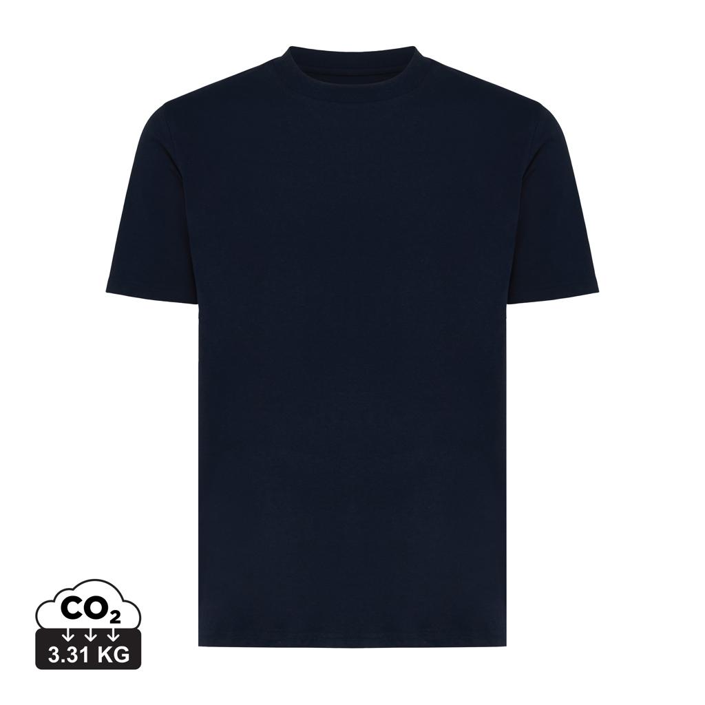 Tricou ușor din bumbac reciclat Iqoniq Sierra navy 5XL