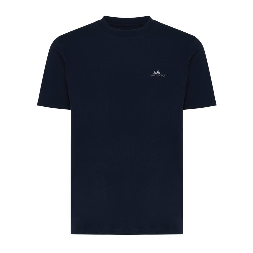 Tricou ușor din bumbac reciclat Iqoniq Sierra navy L