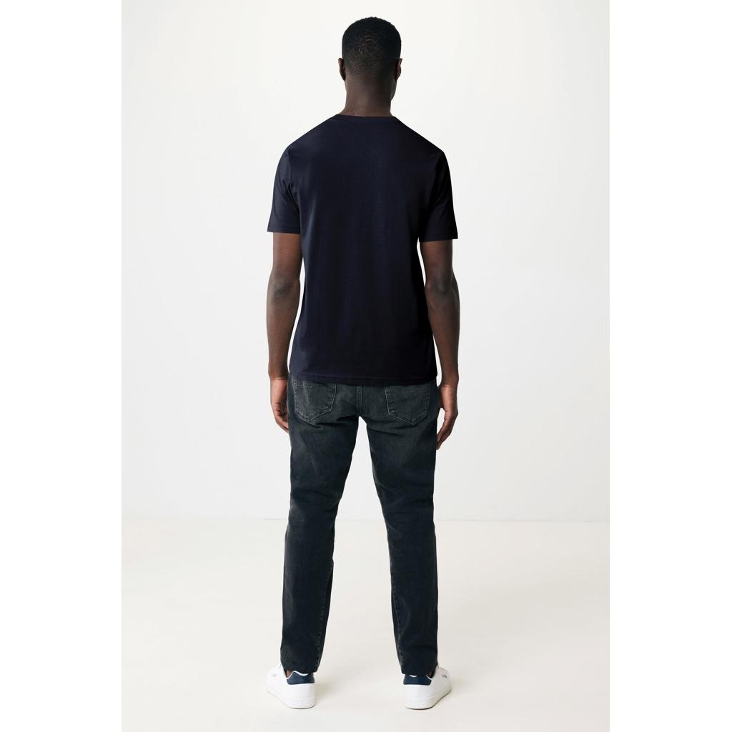 Tricou ușor din bumbac reciclat Iqoniq Sierra navy L