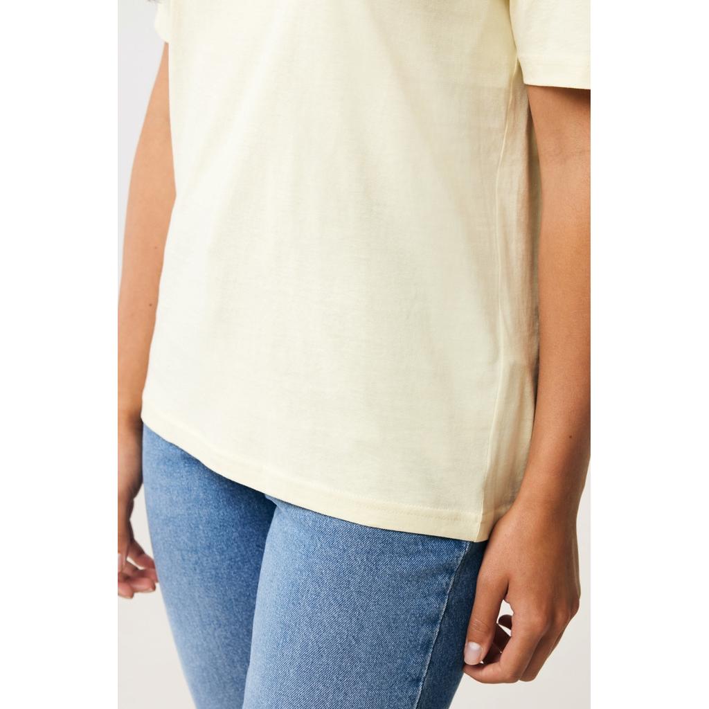 Tricou ușor din bumbac reciclat Iqoniq Sierra cream yellow 2XS