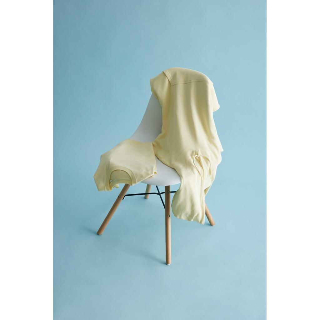 Tricou ușor din bumbac reciclat Iqoniq Sierra cream yellow 2XS