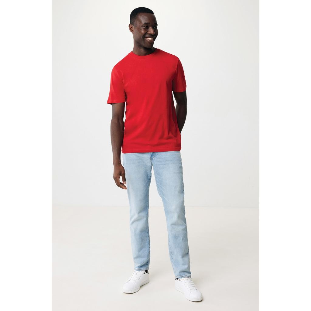 Tricou ușor din bumbac reciclat Iqoniq Sierra red 2XS