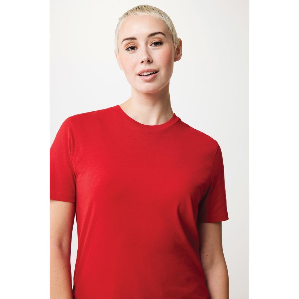 Tricou ușor din bumbac reciclat Iqoniq Sierra red 2XS