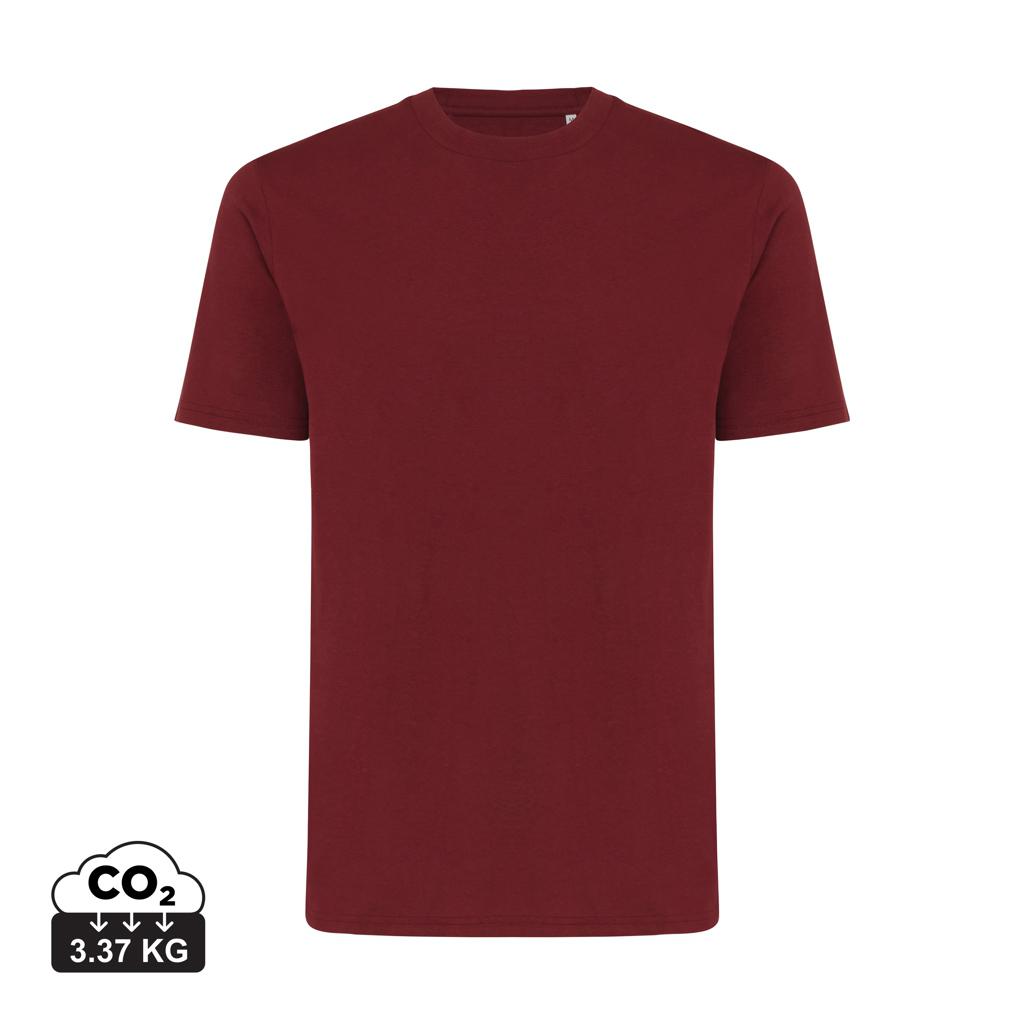 Tricou ușor din bumbac reciclat Iqoniq Sierra burgundy XS