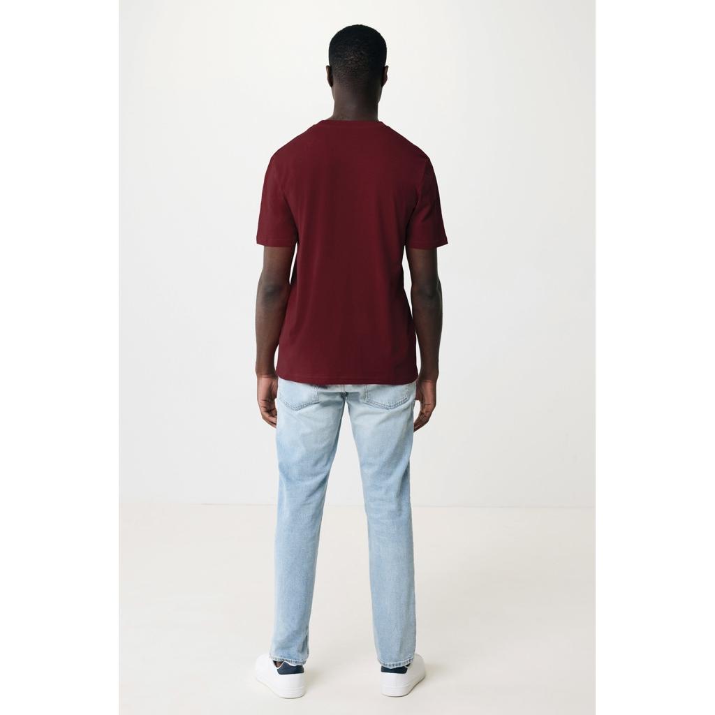 Tricou ușor din bumbac reciclat Iqoniq Sierra burgundy S