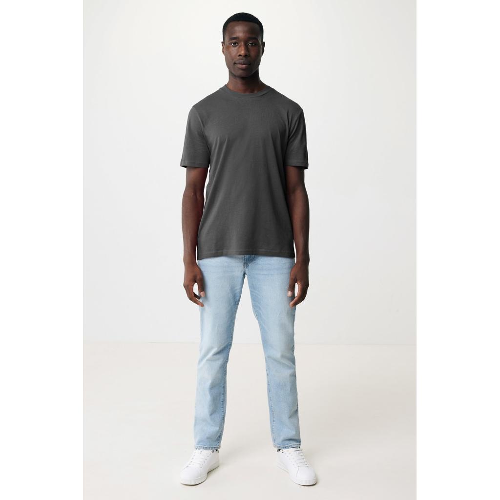 Tricou ușor din bumbac reciclat Iqoniq Sierra anthracite 2XS