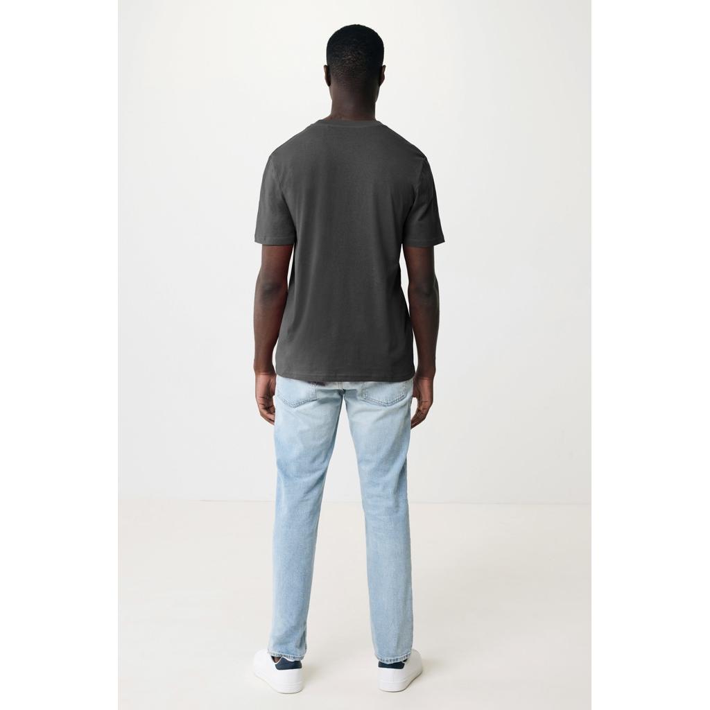 Tricou ușor din bumbac reciclat Iqoniq Sierra anthracite 2XS