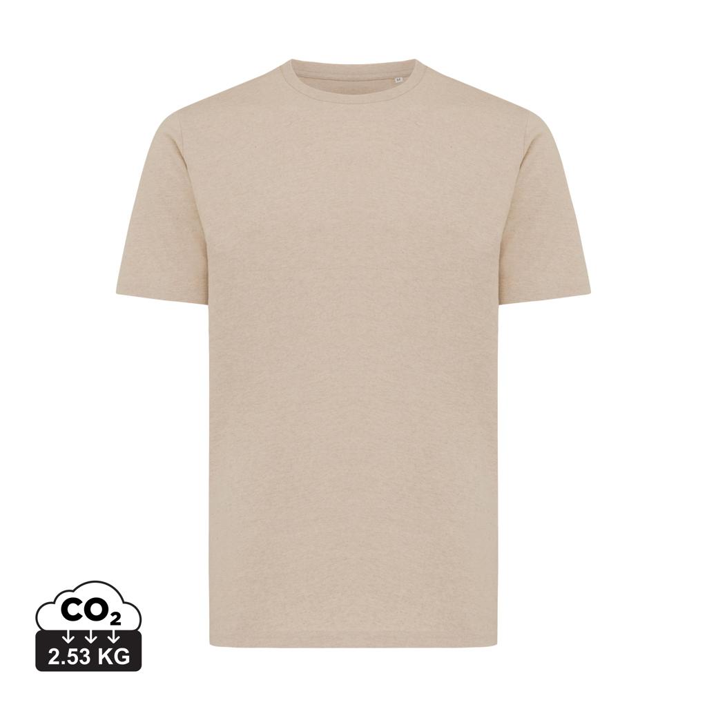 Tricou ușor din bumbac reciclat Iqoniq Sierra light heather brown L