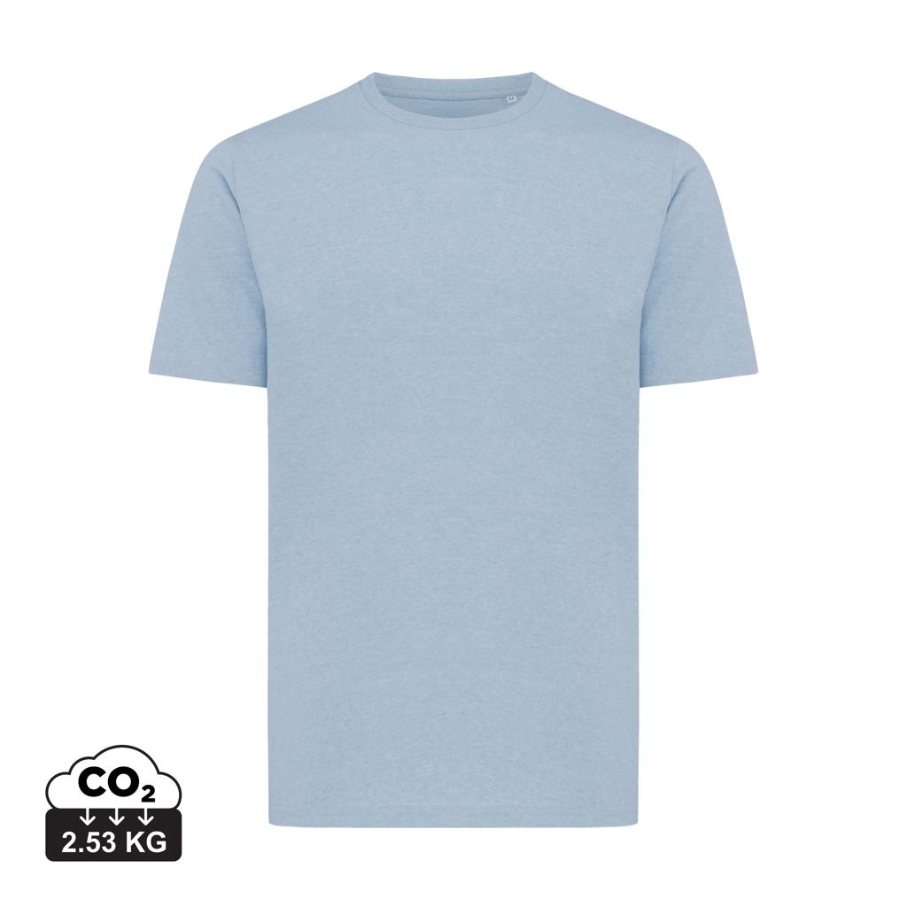 Tricou ușor din bumbac reciclat Iqoniq Sierra light heather blue M