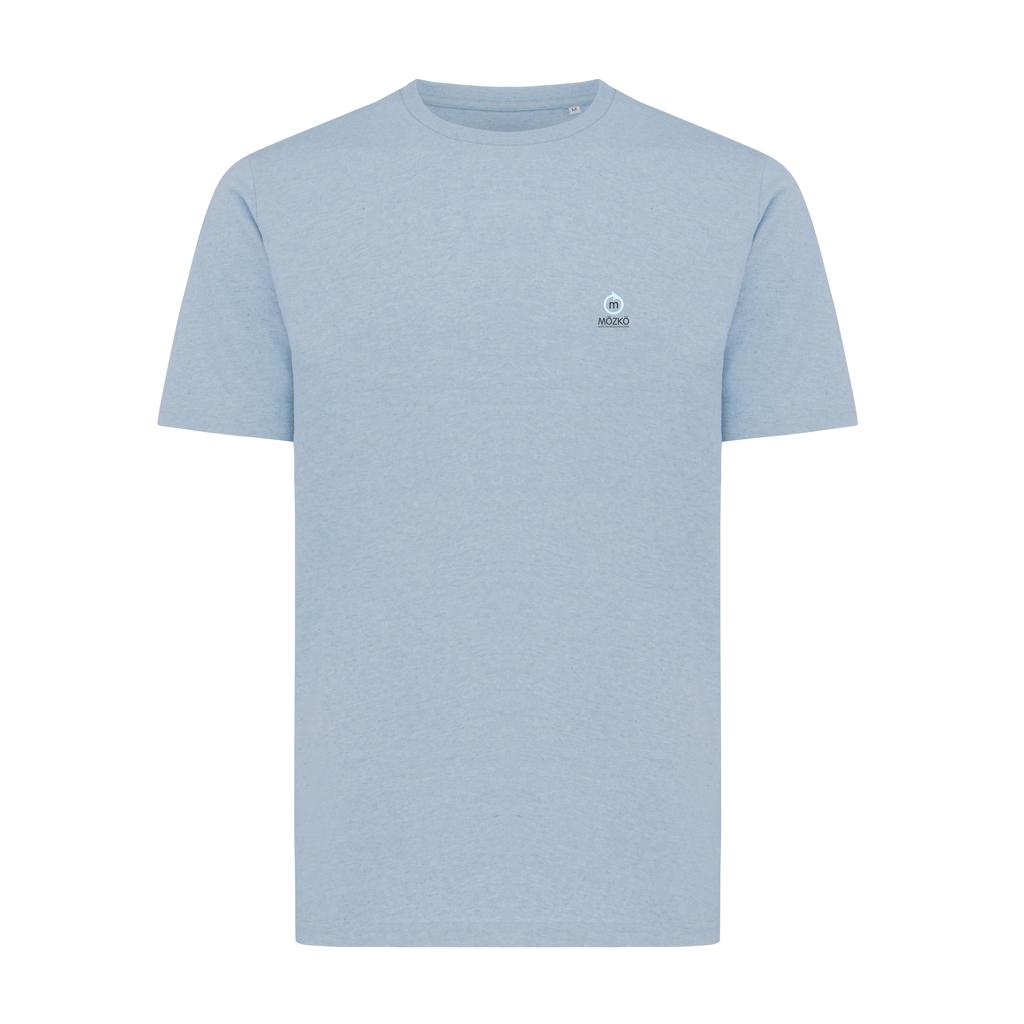 Tricou ușor din bumbac reciclat Iqoniq Sierra light heather blue XL